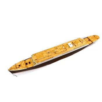 1/400 Dřevěná Paluba pro Akademii 14215 Kit RMS Titanic Loď Model CY350044 DIY Model Kit