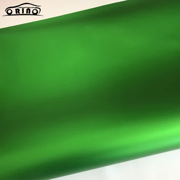 10/20/30/40/50X152CM Matte Metallic Green Vinyl Air Release Adhesive Matte Chrome Car Wrap Fólie Obtisk Nálepka Motocykl Skútr