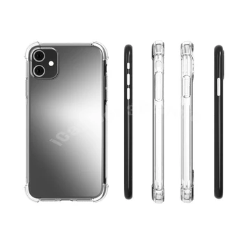 100x Průhledný Akrylový Silikonový TPU kryt pro iphone 11 pouzdro pro iphone 11 Pro MAX 2019 pouzdro pro iphone X Xs 6 7 8 Plus případů