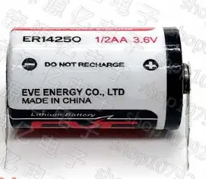 10KS ER14250 lithium sub-sloupec baterie 3.6 V kapacita lithiové baterie 3,6 V vodu měřič baterie