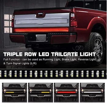 12V Flexibilní LED Pás DRL svícení 150cm Auto Truck Zadních směrových LED Light Bar Vodotěsné Reverzní Brzdové Světlo