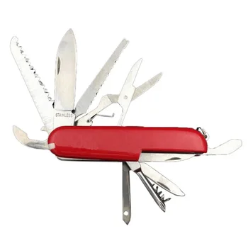 1KS Multi Nástroje, Složit Nůž 11 v 1 Multi-funkční Lovecké Nože Přenosný kapesní Nůž 91 milimetrů Skládací Venkovní Přežití Nůž