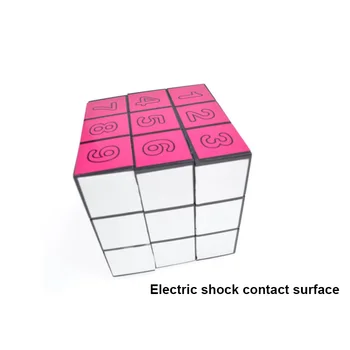 1ks Elektrický Šok Cube Hračky, Vtipy, Žerty, Gagy Vtipné Složité Hračky Elektrickým Proudem Pro Dospělé Strašidelné Hračky antistresová Strašidelné hračky