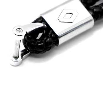 1ks Ručně Tkané Kožené Auto Klíčenka Přívěšek na klíče Auto Odznak Kroužek na Klíče pro BMW M E90, E60, F10 F30 E46 G20 X1 X3 X4 X5 E70 F20 E92 E39