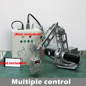 2,5 KG užitečné Zatížení, 4 Osy Průmyslový Robot, Manipulátor Dráp Chapadla Ploše Velké Zatížení Ruku Zvládnout Více Kontrolních Režimů, Automatické