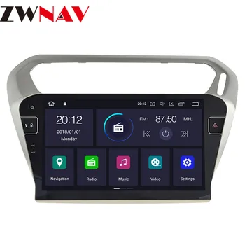 2 din 2013 2016 Pro Peugeot 301 Android 10 Multimediální Obrazovky video přehrávač audio Rádio GPS navi head unit auto stereo