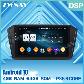 2 din IPS PX6 dotykový displej Android 10.0 Auto Multimediální přehrávač Pro Volkswagen Passat-2017 BT audio stereo GPS navi hlavní jednotky