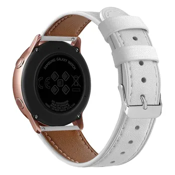 20/22MM Genuine leather watch Řemínek Pro Samsung Galaxy Band chytré hodinky popruh Výměna Nový Náramek