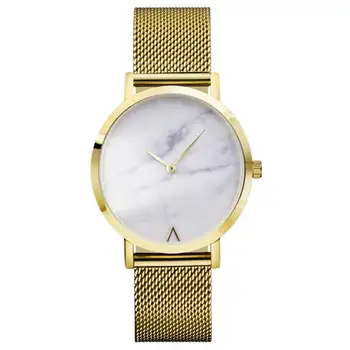 2020 Nové Módní Ženy Hodinky Top Luxusní Značky Dámské Quartz Hodinky Mramorová Dial Příležitostné Hodiny Reloj Mujer Montre Femme Zegarek