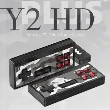 2020 Nové Y2HD PLUS Mini Herní Ovladač Ruční High-definition Herní Konzole, Přehrávač Pro Připojení TV