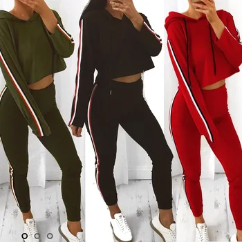 2021 Hot Prodej Nový Design styl Ženy Ležérní Oblečení Sweatwear Hezký Módní Měkké Dobrý Tkaniny XI0156
