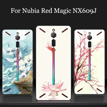 2ks Pro Nubia Red Magic případě roztomilý kreslený Měkké pouzdro Pro ZTE Nubia RedMagic případě Hry Mobilní Telefon kryt NX609J zpět případě