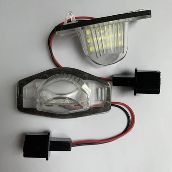2ks auto spz světlo, 18 LED spz Světla auto lampa Luces osvětlení pro Honda Jazz Odyssey Proud Vhled CRV FRV