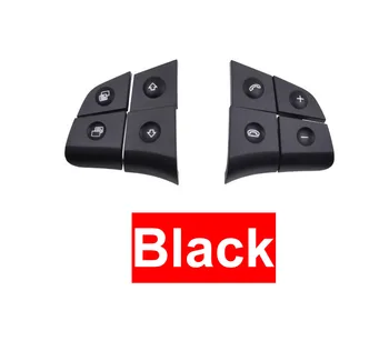 2x LHD RHD Auto, Multi-funkční Volant Vlevo, Vpravo Tlačítko Telefonu Klíčovou Kontrolou Pro Benz W164 ML GL300/350/400/450 06-09 Černá