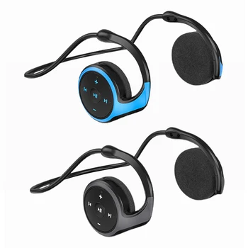3 v 1 Bluetooth 5.0 Krku-Nasedl na Sluchátka Přehrávač MP3 FM Rádio Podpora TF Karet Vodotěsné Hudební, Sportovní Sluchátka S Mikrofonem