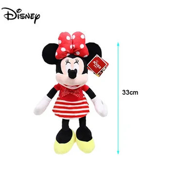 30 30cm Disney Mickey Mouse Minnie Mouse Plyšové Hračky Kawaii Mickey Mouse Hračky Plněné Plyšové Hračky, Panenky pro Děti, Dárky k Narozeninám