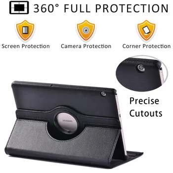 360 Rotační Tablet Pouzdro pro Huawei MediaPad T3 10 9.6