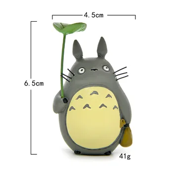 3ks/Set Anime Můj Soused Totoro, Akční Figurky PVC, Akční Figurky, Hračky Sběr Pryskyřice Model Home Decor