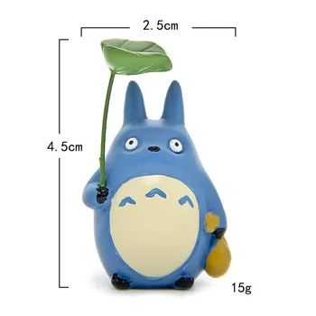 3ks/Set Anime Můj Soused Totoro, Akční Figurky PVC, Akční Figurky, Hračky Sběr Pryskyřice Model Home Decor