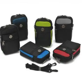 5,5-palcový telefon pás pás muži a ženy, multi-funkční taška kabelka