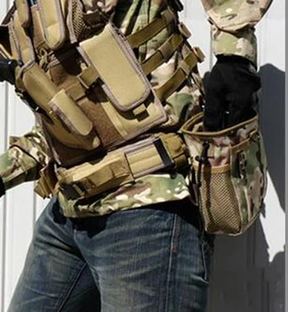 5 BAREV Taktický Pás pouzdro Ammo Pouch Pack Taktická Zbraň Časopis Výpis Drop Reloader Bag Pouch