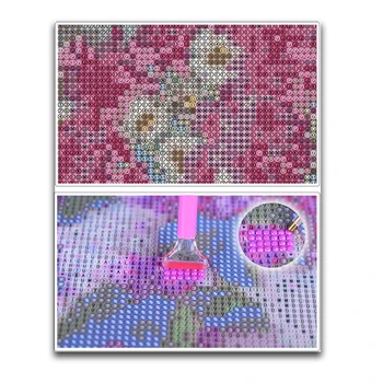 5D DIY Diamantový výšivky Cross stitch Plné Kolo Diamond obraz květinové Plné Náměstí Diamond mozaika Barva zemědělské krajiny