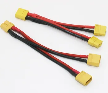 5kusů/mnoho XT60 Paralelní Y Kabelového Svazku kabelový Adaptér pro DJI phantom velkoobchod