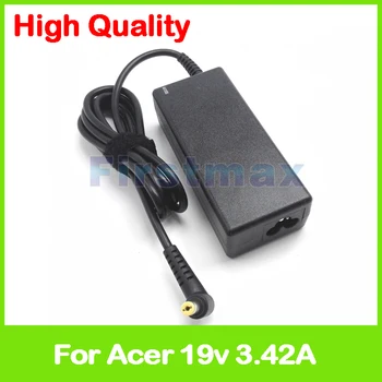 65W 19V 3.42 A AC adaptér napájení pro Acer Aspire 1200 1300 1301 1302 1304 1306 1307 1310 1313 1314 1315 1400 3030 nabíječka