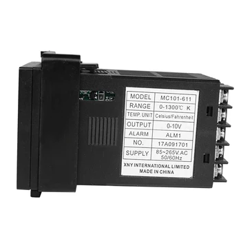 85~265Vac PT100 K Termočlánek Vstup 0-10V Analogový Výstup Digitální PID termostat Regulátor Teploty pro Tepelné Pohodě s Alarmem