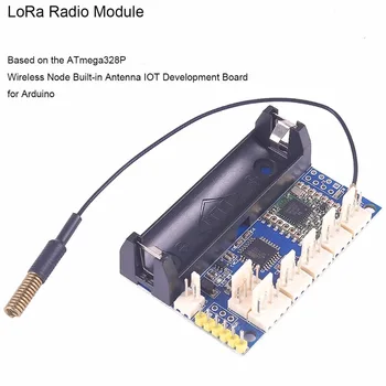 868mhz LoRa Rádio Uzlu V1.0 IOT Lora Modul RFM95 SX1276 pro Arduino ATmega328P 3.7-12V uFL Antény Internet Věcí FZ3338
