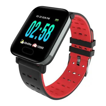 A6 Smart Band reloj inteligente pulsometro ritmo cardi Fitness Tracker Dálkové Ovládání Inteligentní Náramek Náramek