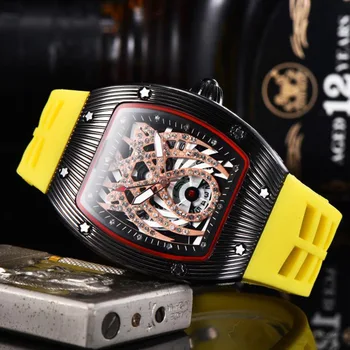 AAA Top Značky RM 1: 1 Stejné Hodinky, Pánské Hodinky DZ Richard Automatické Náramkové hodinky Mužské Hodiny Luxusní Dárek Relogio Masculino R12