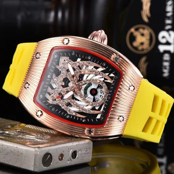 AAA Top Značky RM 1: 1 Stejné Hodinky, Pánské Hodinky DZ Richard Automatické Náramkové hodinky Mužské Hodiny Luxusní Dárek Relogio Masculino R12