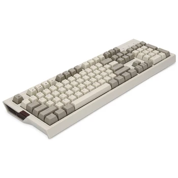 Ajazz AK510 104 Klávesy, Mechanická Klávesnice Retro Gaming Keyboard, RGB Podsvícení, Drátové Klávesnice, Dva-barva PBT Míč Key Cap Ergonomické