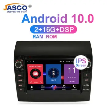 Android 10.0 Nové s dsp Auto DVD Stereo Multimediální Headunit Pro Fiat Ducato Jumper Boxer Auto Rádio, GPS Navigace, Video, Audio