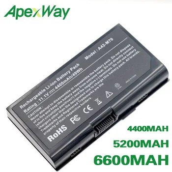 ApexWay 6 buněk Baterie pro ASUS F70 F70S F70SL G71 G71G G71GX G71V G71VG G72 G72G G72GX G72V A32-F70 A32-M70 L0690LC L082036