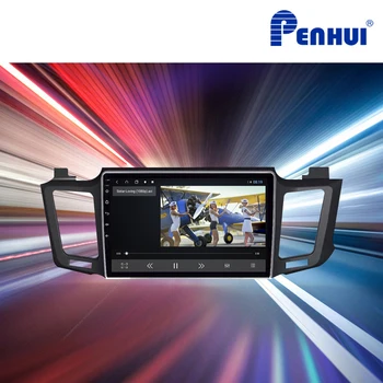 Auto DVD Pro Toyota Rav4（-2019)）Auto Rádio Multimediální Video Přehrávač, GPS Navigace Android9 Double Din