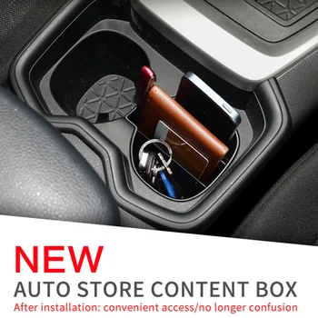 Auto Držák Úložný Box pro Toyota RAV4 2019 2020 XA50 RAV 4 50 Příslušenství Pohár Mat Kartu Telefonu Úložný Box