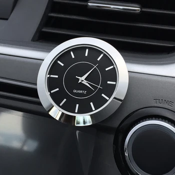 Auto Hodiny Ornament Automotive Quartz Watch Dekorace Interiéru Automobilů Stick-Na Zobrazení Času, Hodiny V Autě, Doplňky, Dárky