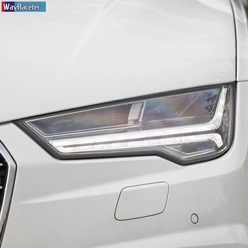 Auto Přední Světlo Transparentní TPU Nálepka Světlometů Ochranný Film Pro Audi A3 8V A4 B8 B9 A5 A6 C8 A7 A8 TT, R8 Etron Příslušenství