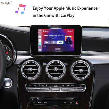 Auto Původní Plné Obrazovce CarPlay pro Mercedes-benz B, C, CLA, GLA, GLE NTG5.2/5.0 Podpora CarPlay Android Auto Google GPS Telefonu