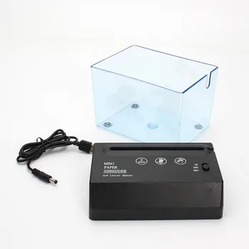 Automatické Mini Přenosný Pás odpadkový Koš Dual-purpose Školy Rychlovarná A6 Složené A4, USB Skartovačka Papíru Stolní Řezací Stroj
