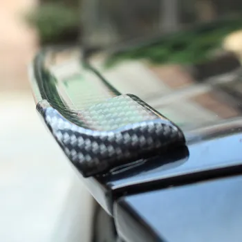 Automobilové ocas spoiler Pro Mercedes Smart 451 453 Forfour Fortwo měkké gumy ocas kufru, střešní spoiler modifikace Příslušenství