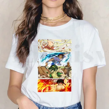Avatar The Last Airbender NOVÝ Příjezdu Print T Shirt Ženy T-shirt Ženy Ležérní Krátký Rukáv Topy Harajuku