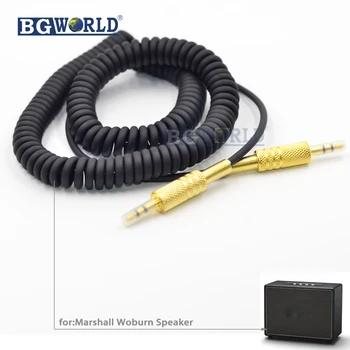 BGWORLD 3,5 mm Audio AUX Kabel Jack na Jack Stočený Kabel pro Marshall Woburn Reproduktor nové kabely, díly