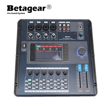 Betagear MD200 Konzole Mixer Profesionální Jevištní Výkon DJ Mixer Propojení s PC Pomocí Wifi Nebo Usb Digitální Mixer