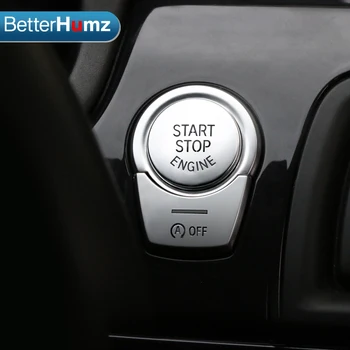 BetterHumz interiéru vozu příslušenství, ABS, Auto motor start tlačítko, kryt Pro BMW F10 F07 F06 F12 F13 F01 F02 car styling