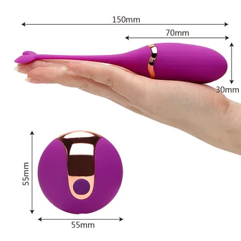 Bezdrátové Dálkové Ovládání Vibrátor Kalhotky Vibrační Vajíčko Nositelné Vibrátor, Vibrátor G Spot Klitorisu Sex hračka pro Ženy hračky pro dospělé