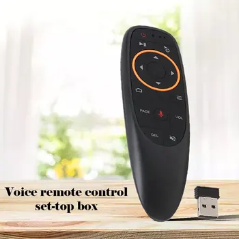 Bezdrátové Vzduch Myš, Mikrofon, Gyroskop, Hlasové Dálkové Ovládání 2.4 G 433 Mhz Audio / Video Přehrávače IR