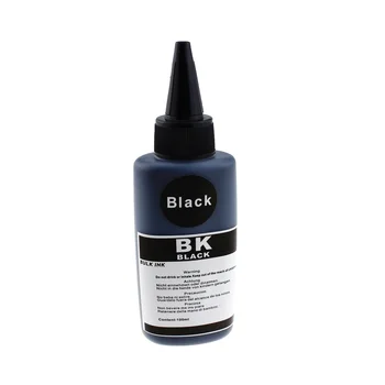 Black 100ML Refill Kit Pro Dye Ink HP Canon Epson Brother VŠECHNY Plnitelné Inkoustové Tiskárny Cartridgeuniversal refill inkoust kit